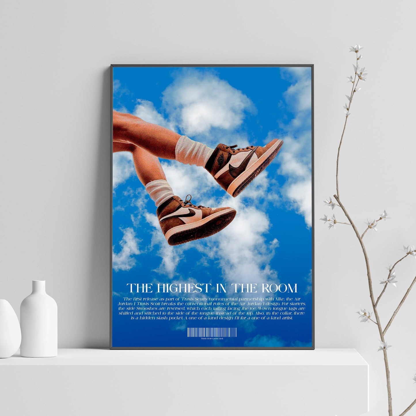 Travis Scott Nike Air Jordan 1, Cactus Jack Nike Ad